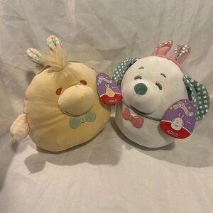 NWT Squishmallow 8” Easter Snoopy & Woodstock bundle